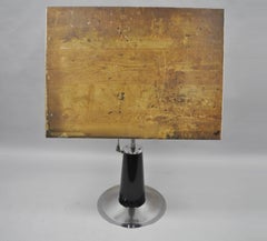 Vintage Art Deco Style Hydraulic Drafting Work Table After Nike of Eskilstun