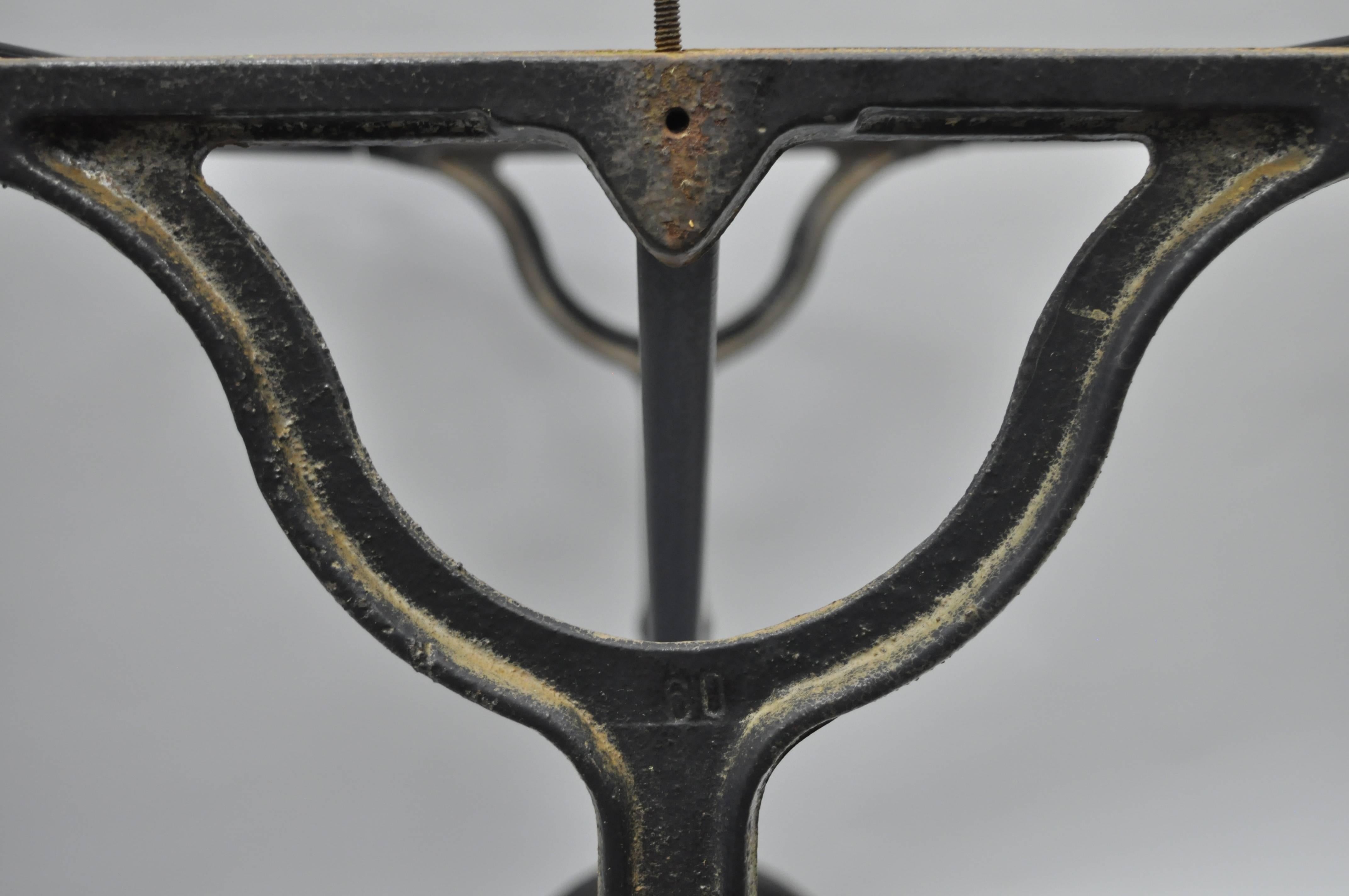 cast iron table bases