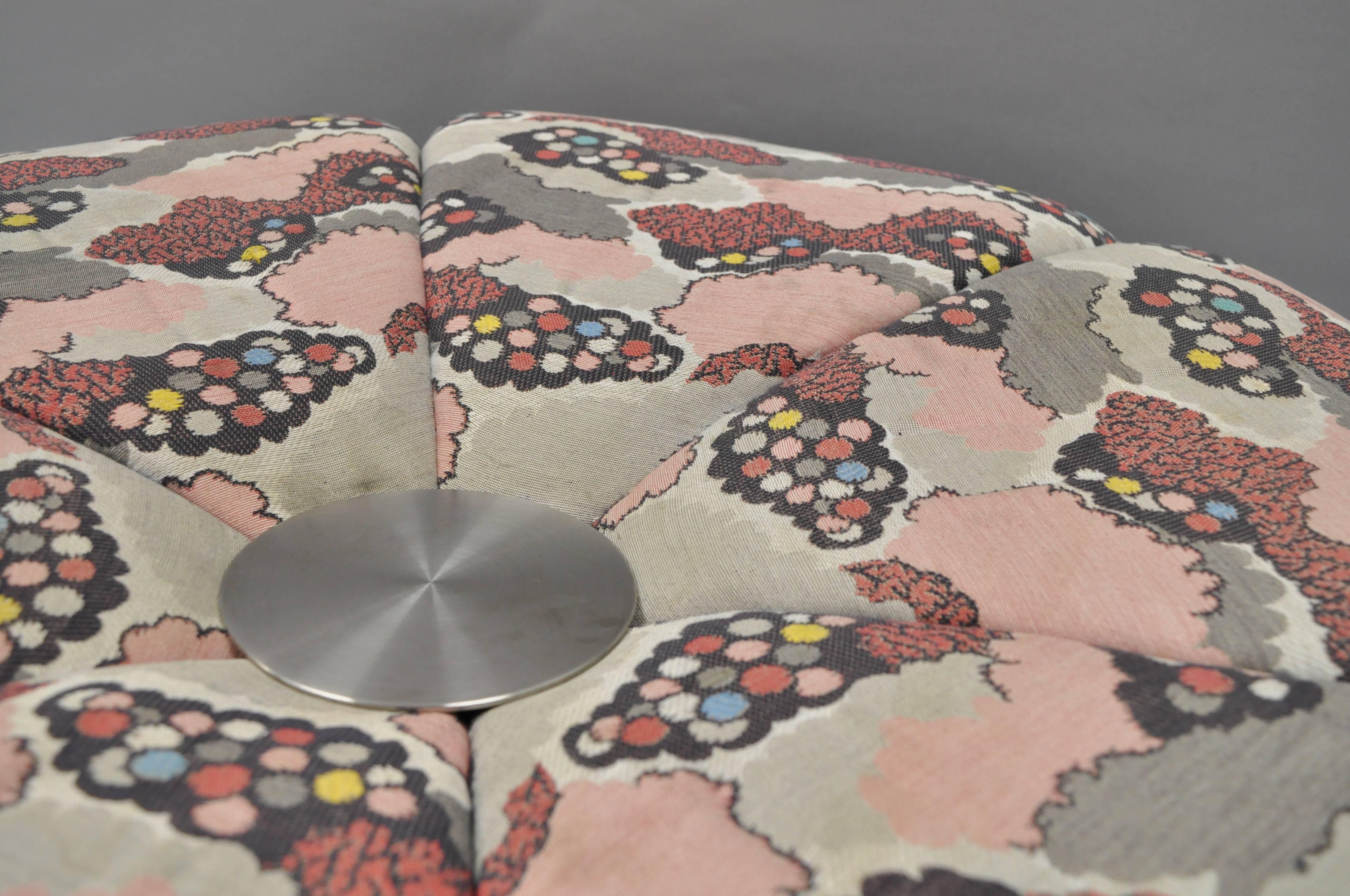 pink ottoman coffee table