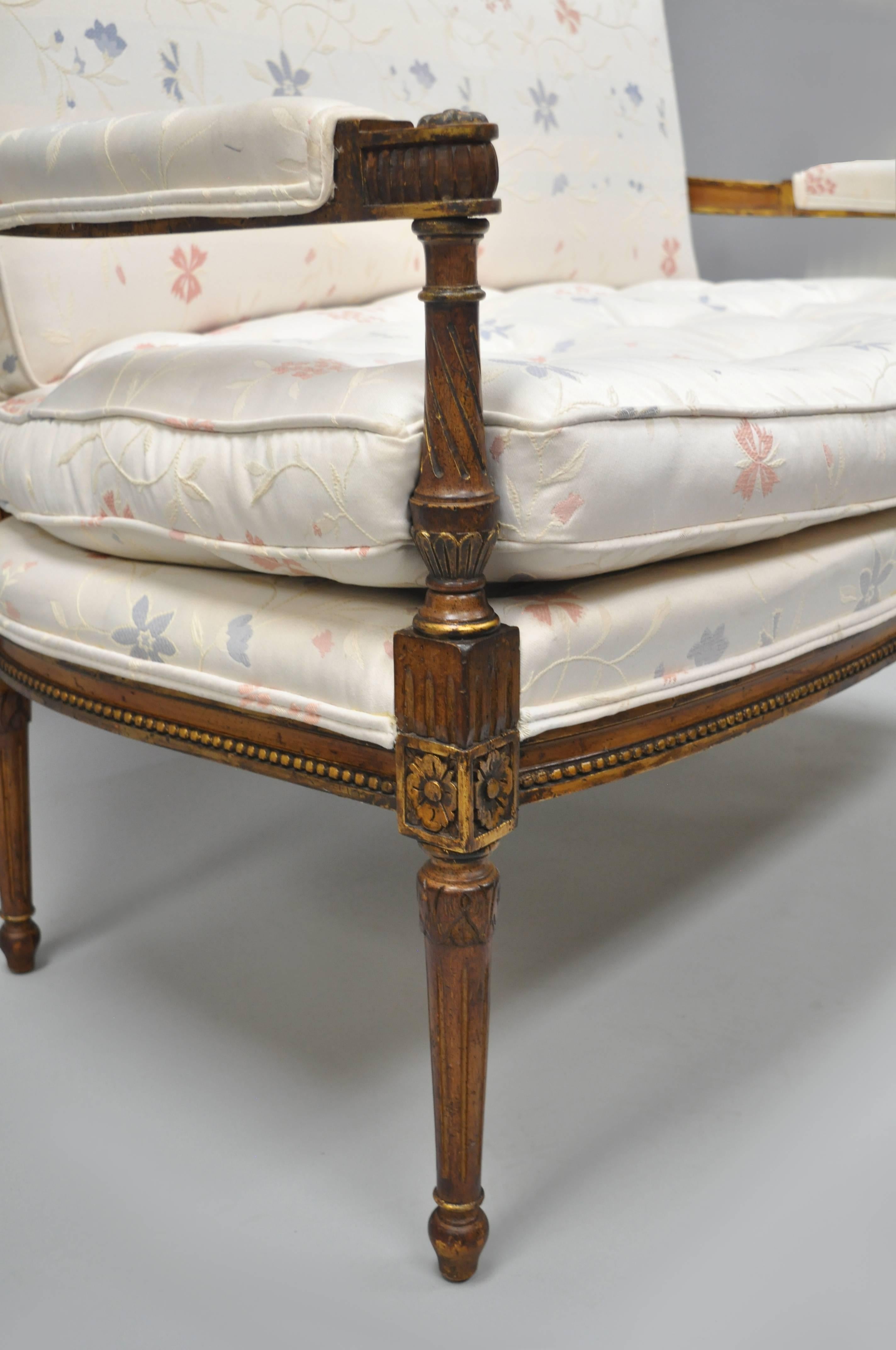 french loveseat settee