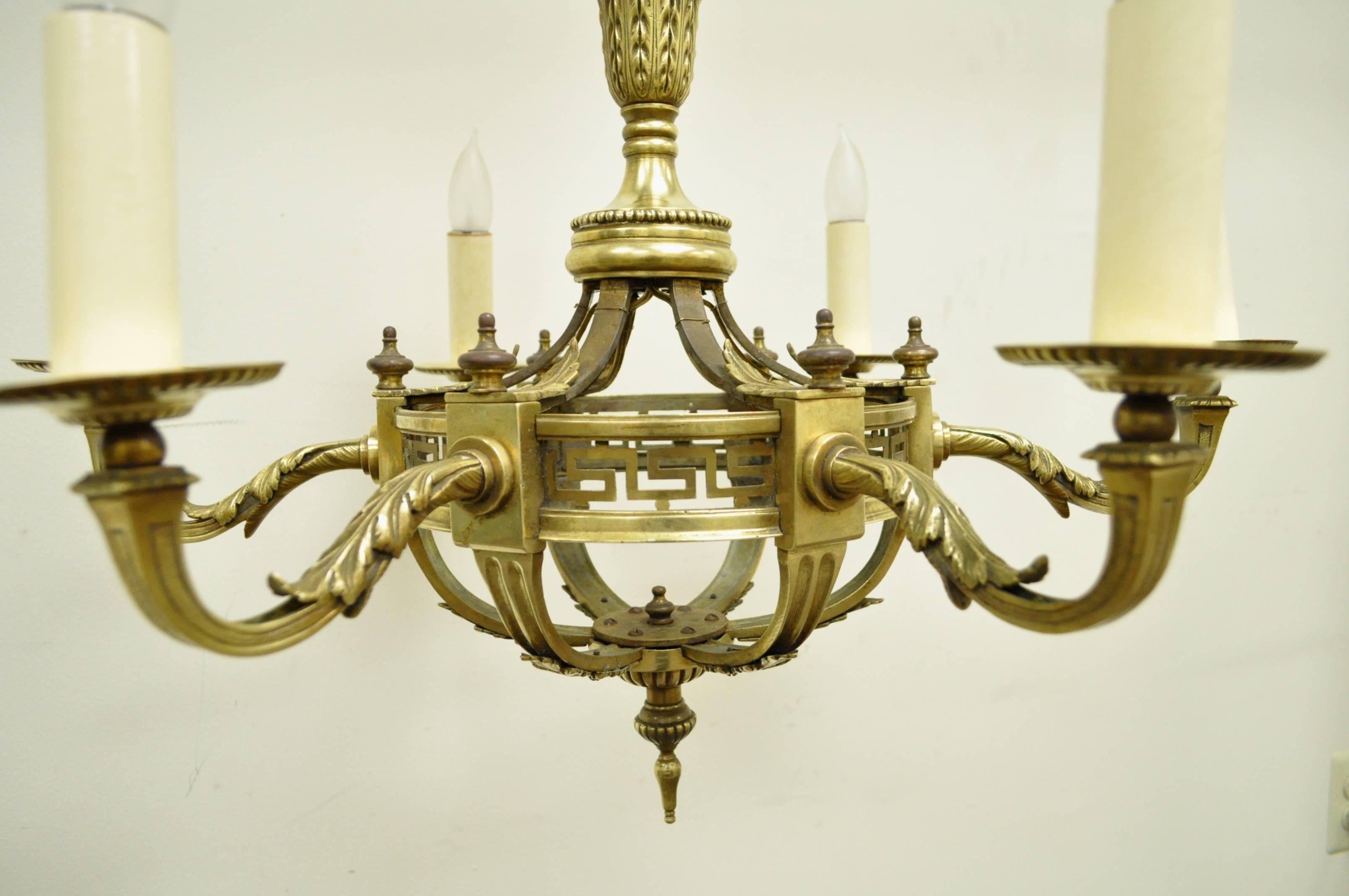 greek style chandelier