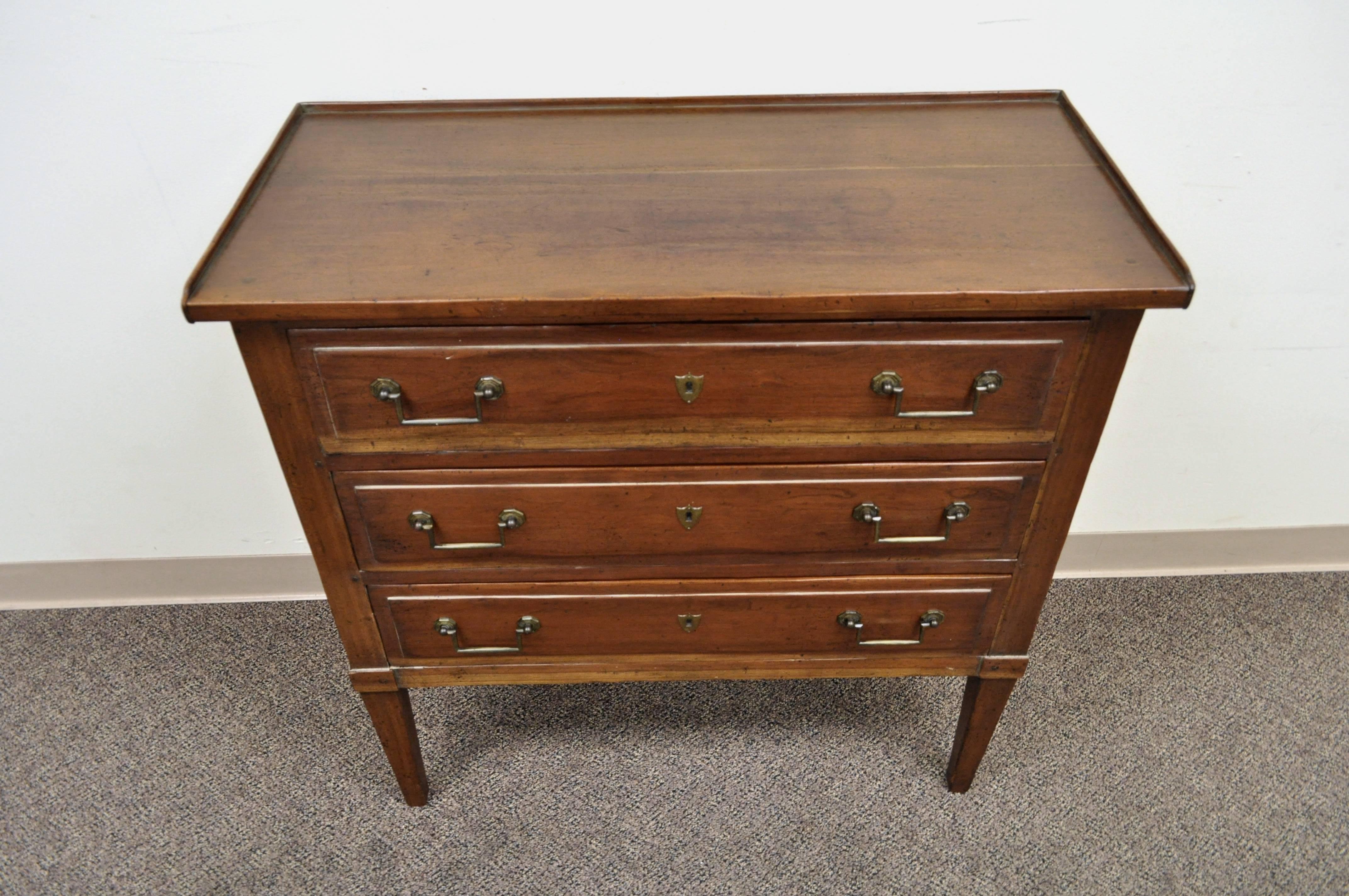 Customwood Harrison, NY French Directoire Style Custom-Made Commode or Chest In Good Condition In Philadelphia, PA