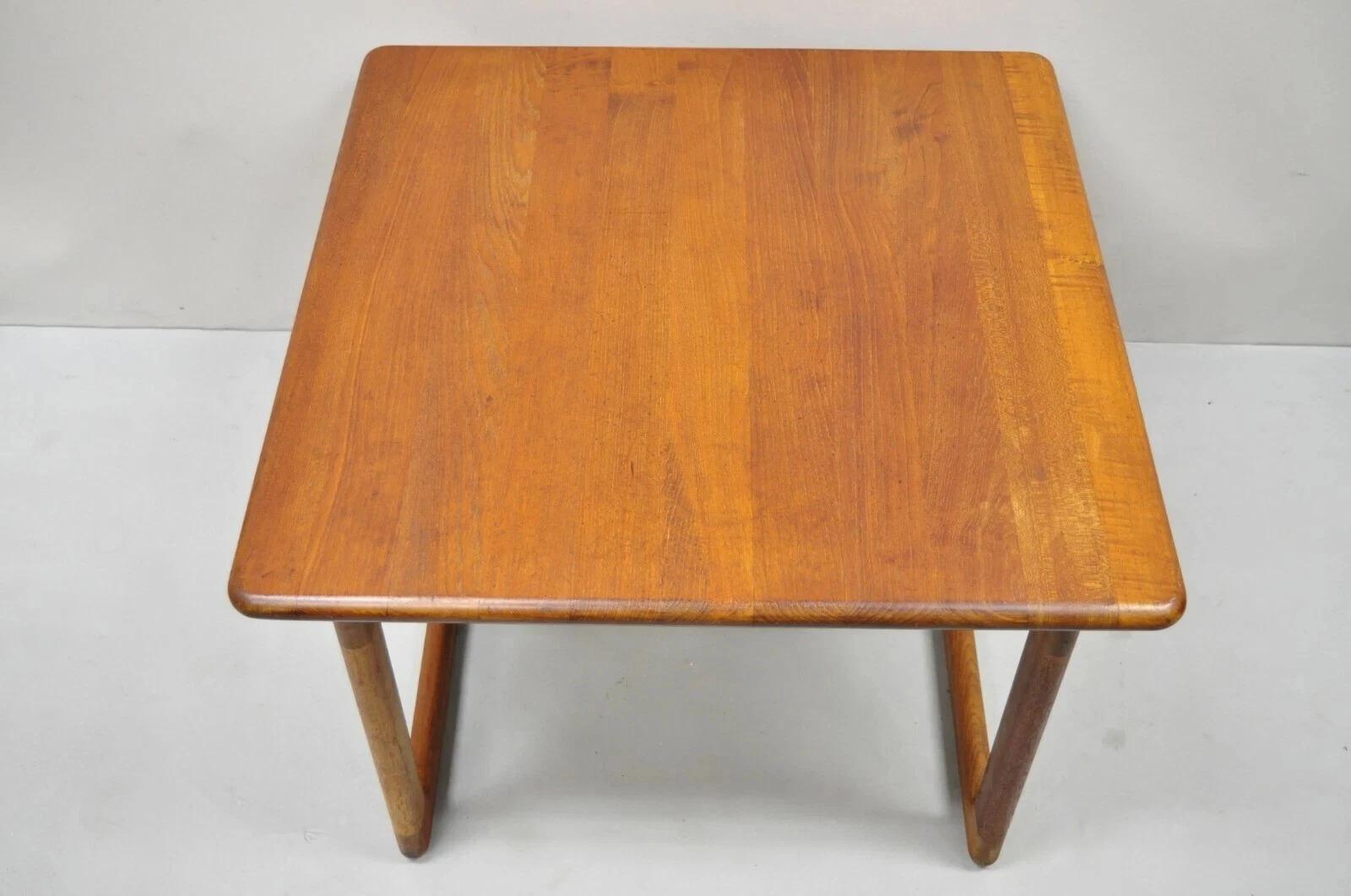 Vintage Mid Century Danish Modern Teak Wood 30