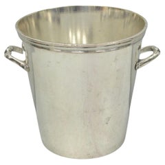 Vintage-Silberwaren von „Orfèvrerie De France“ – versilberter Champagnerkübel im Mid-Century-Modern-Stil