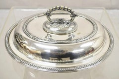 Mappin & Webb's Prince's Plate English Sheffield Silver Plated Covered Dish