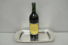 Vintage Baroque by Wallace 210 Silver Plated Narrow Trinket Dish Serving Tray