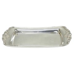 Vintage Baroque by Wallace 210 Silver Plated Narrow Trinket Dish Serving Tray