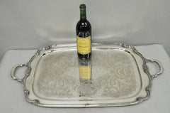 Vintage 1847 Rogers Bros "Remembrance" 9898 Silver Plated Serving Platter Tray