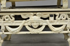 Antique Putzeys & Melot Liège Belgium Neoclassical Style Cast Iron Baby Scale