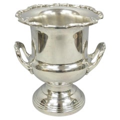 Vintage Leonard versilbert Trophäe Tasse Urne Champagner Kühler Bar Eiskübel