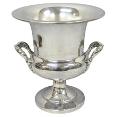 Vintage Bristol Silver Plated Trophy Cup Urn Champagne Chiller Bar Ice Bucket