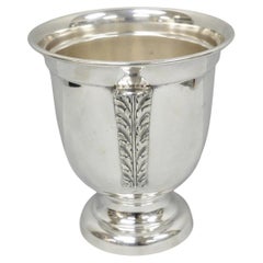 Secchiello per il ghiaccio vintage di Sheffield, in stile Regency inglese, placcato argento, per raffreddare lo champagne