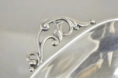 Vintage Denmark Gidom Fraberg Designed Silver Plated Trinket Candy Dish