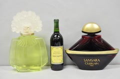 Fiaschetta da esposizione vintage da 14" per l'Eau de Parfum "Flore" di Carolina Herrera