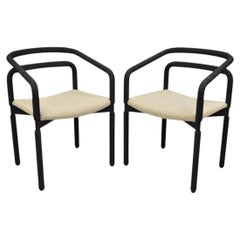 «Sillas de goma» posmodernas de Brian Kane para Metropolitan Furniture: un par