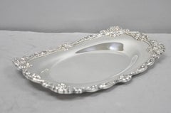 Vintage Victorian Sir Christopher by Wallace Silver Plated Gravy Boat Underplate