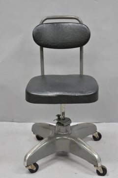 Vintage-Bürostuhl im Tanker-Stil von Hamilton Cosco mit Propellerfuß, höhenverstellbar