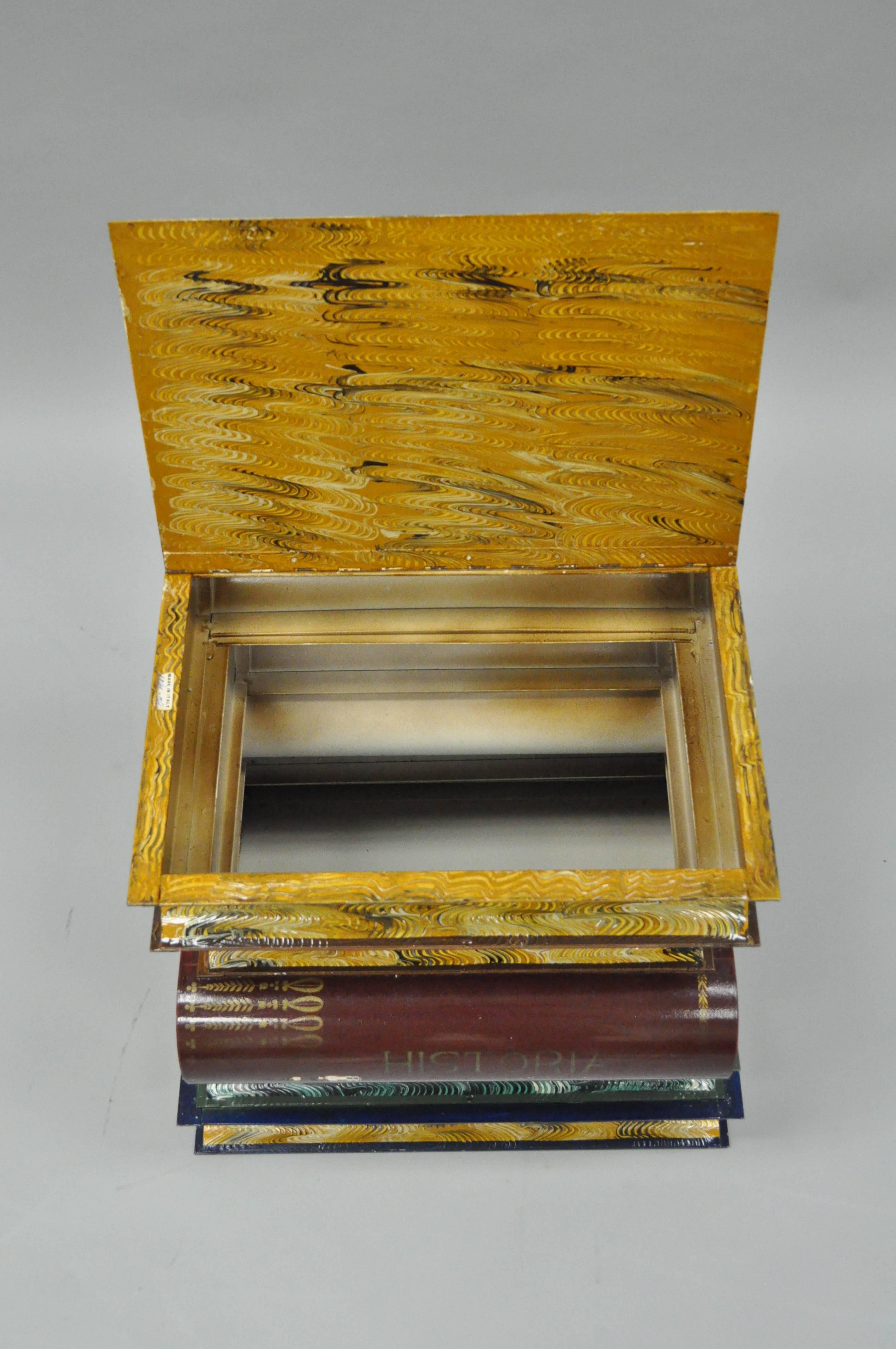 stack of books end table