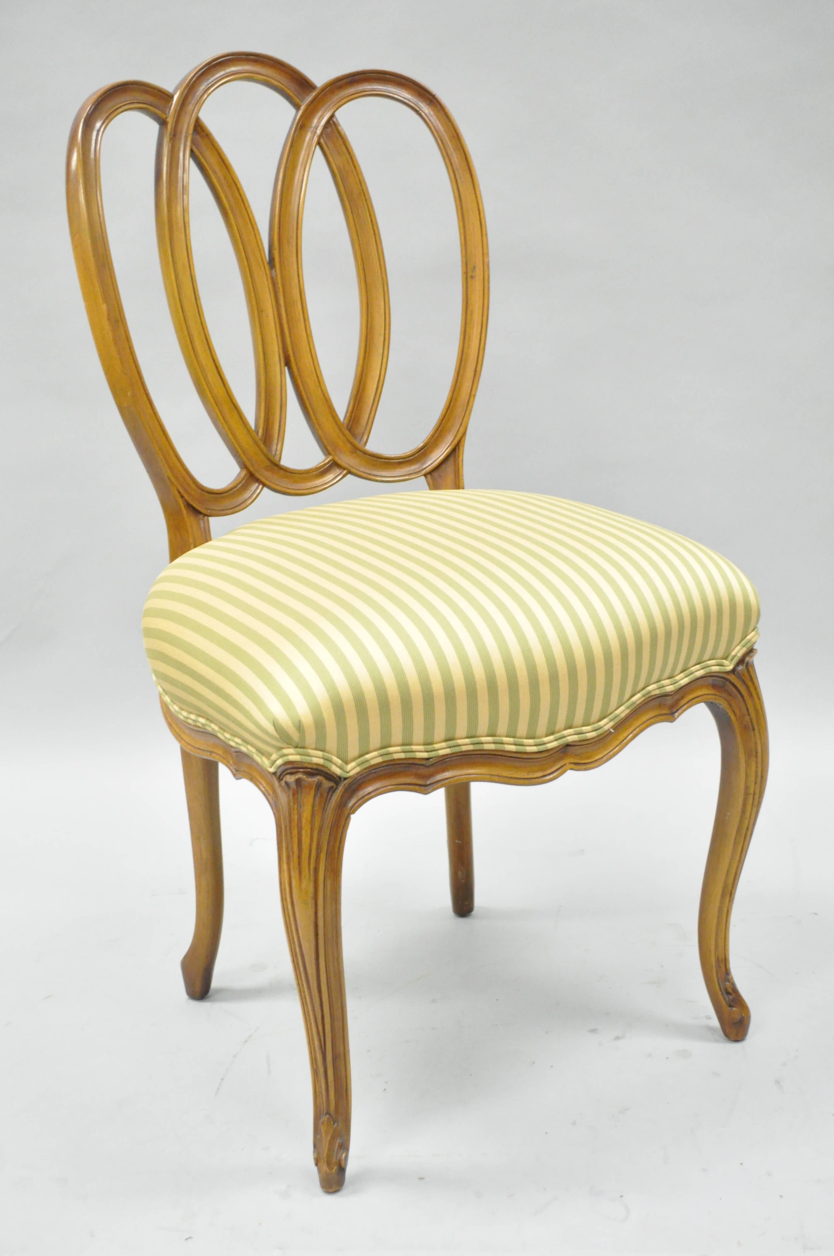 french provincial dining chairs