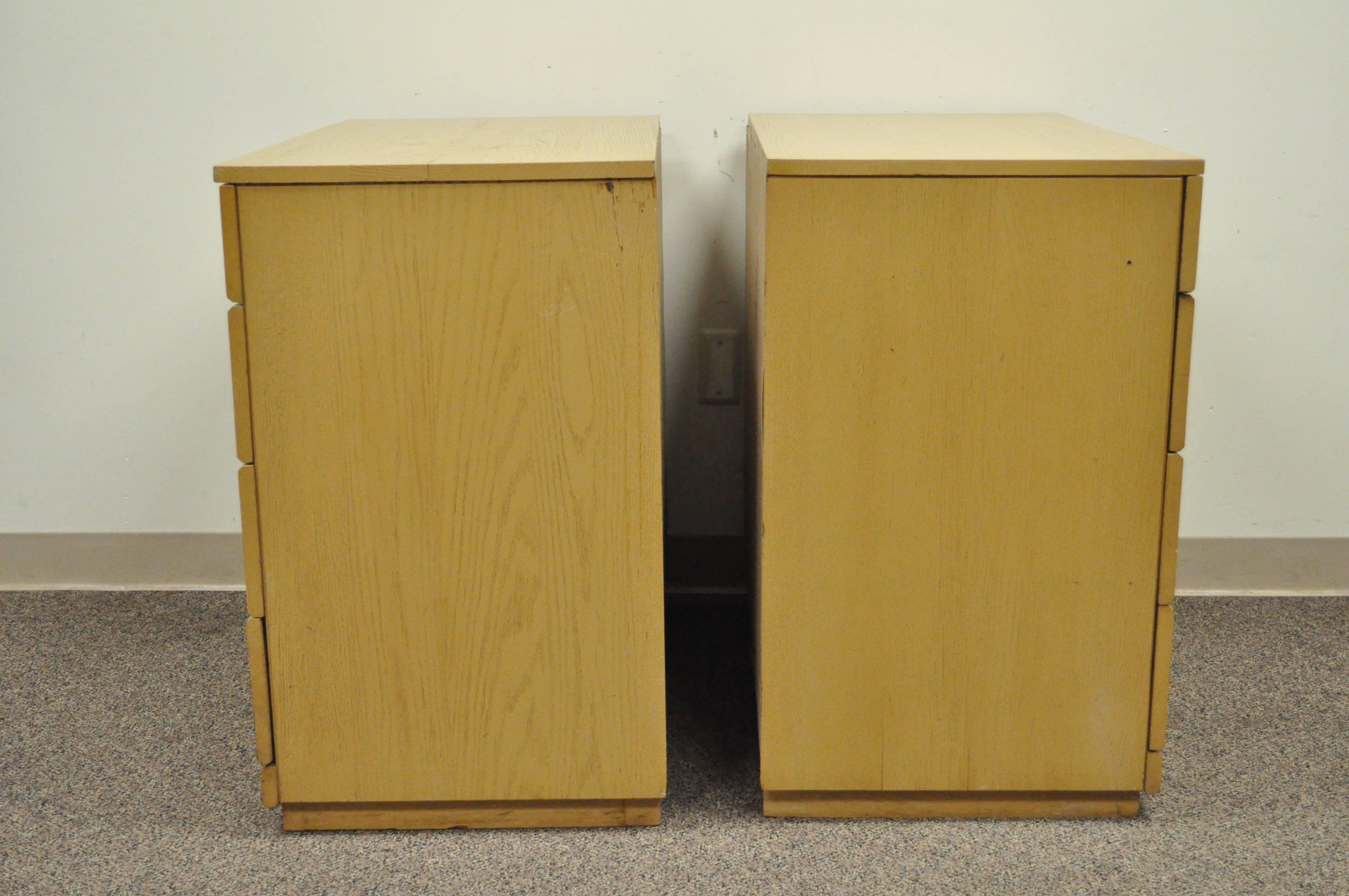 mid century oak dresser