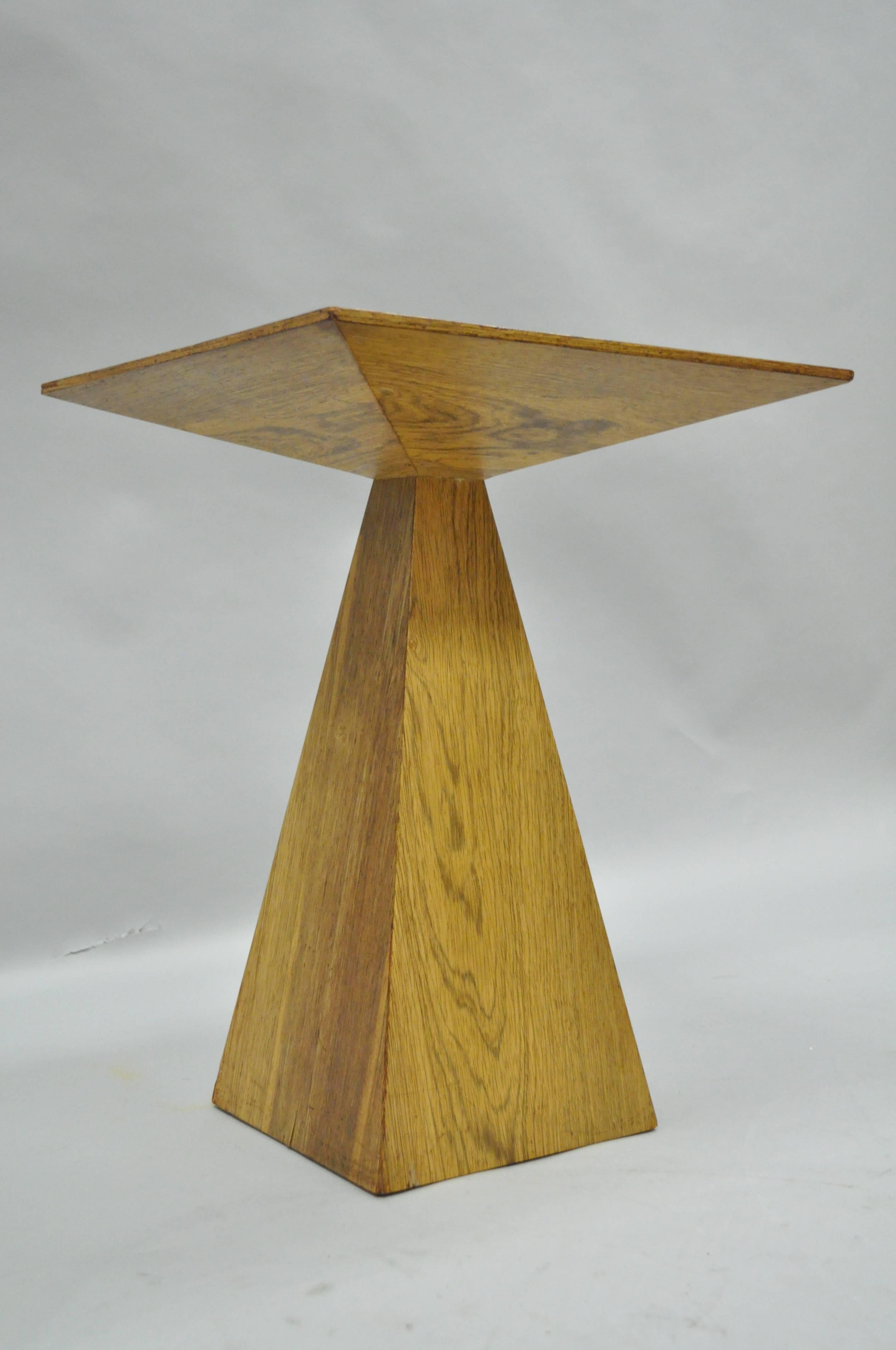 pyramid end table