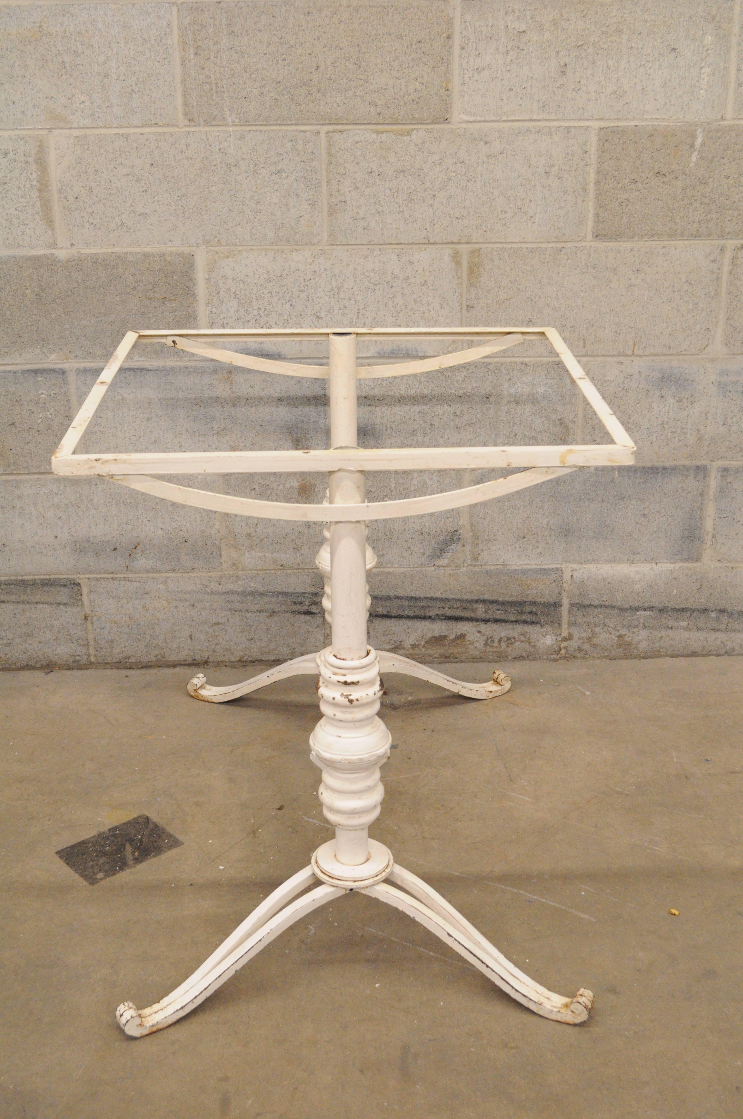 french bistro table base