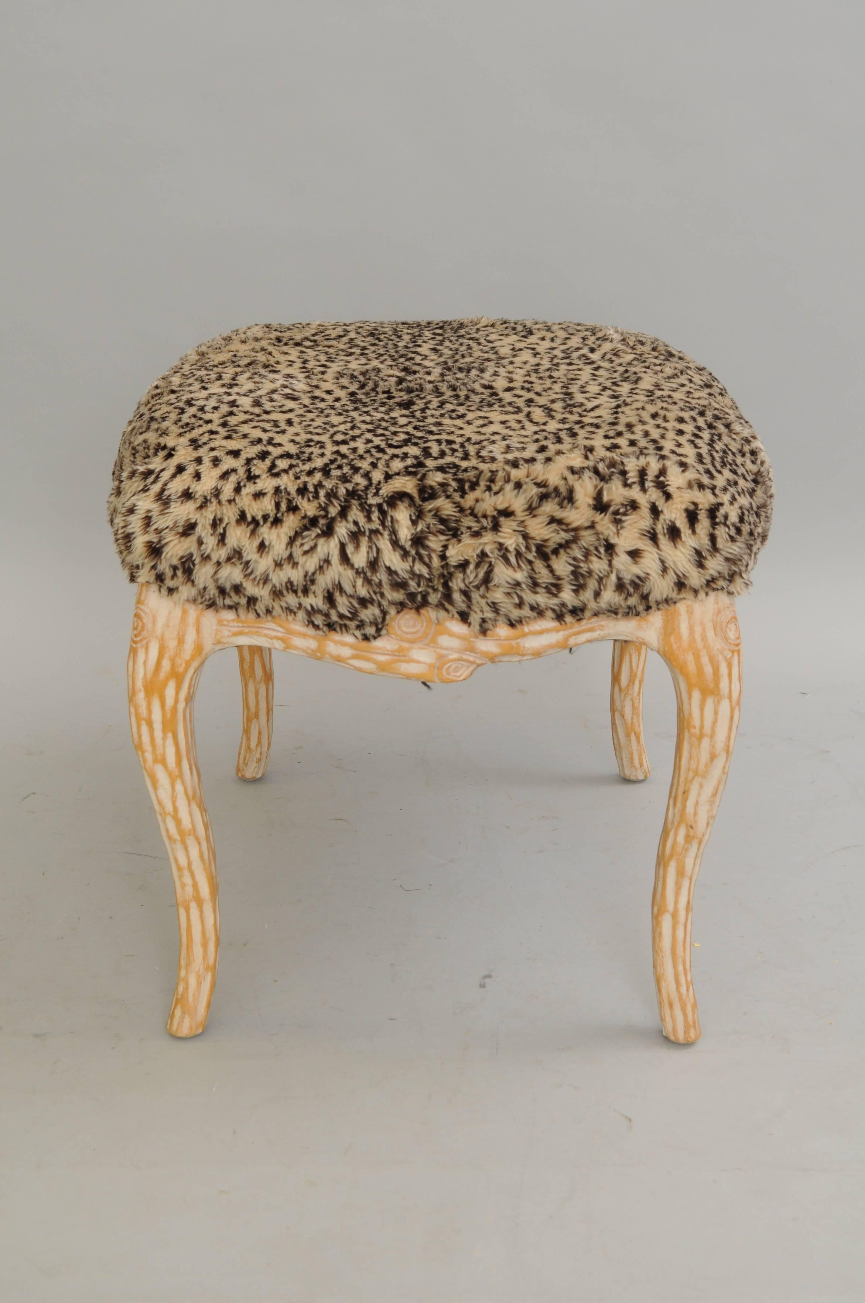 fuzzy stool