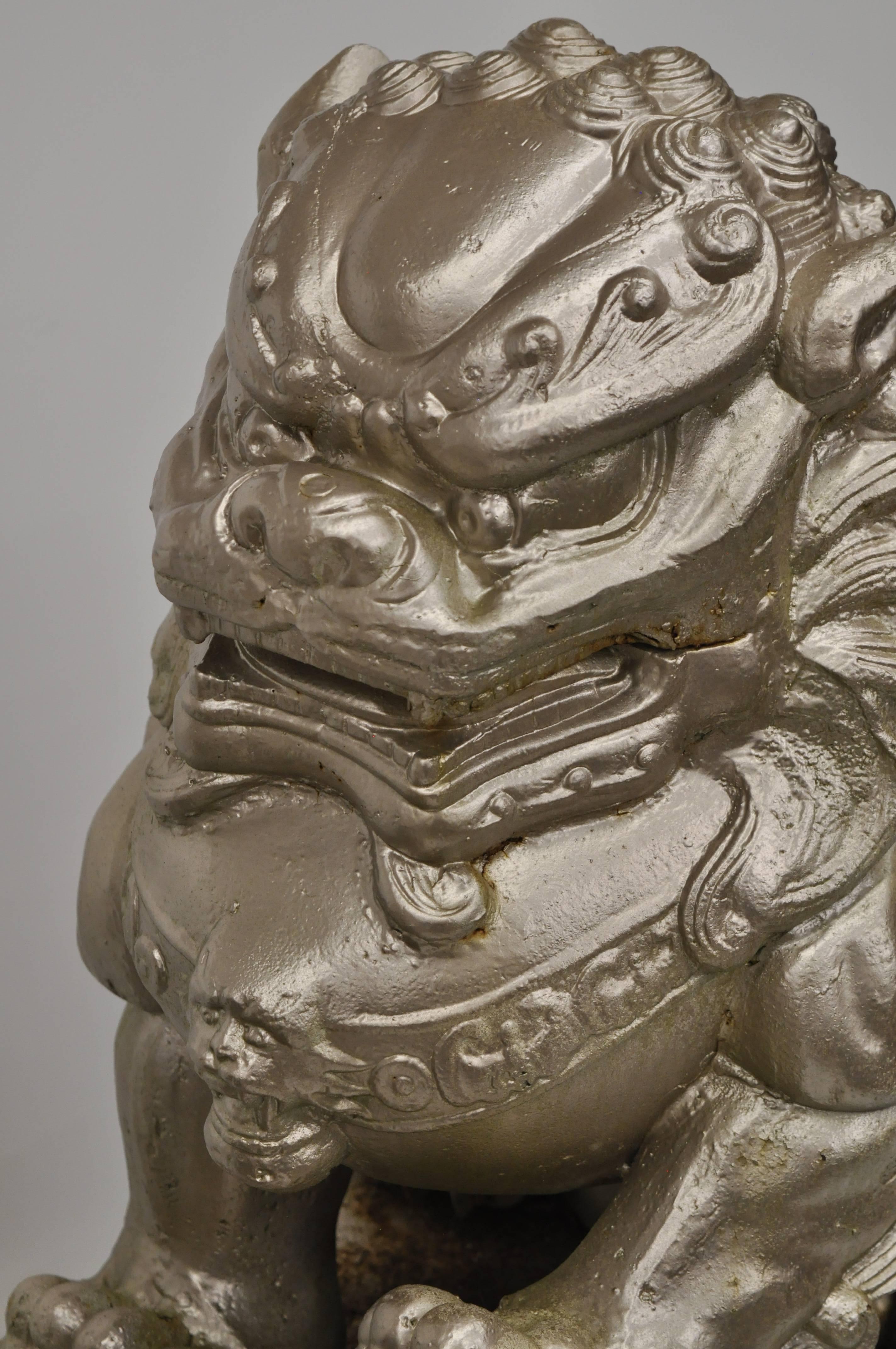 concrete foo dog statues for sale