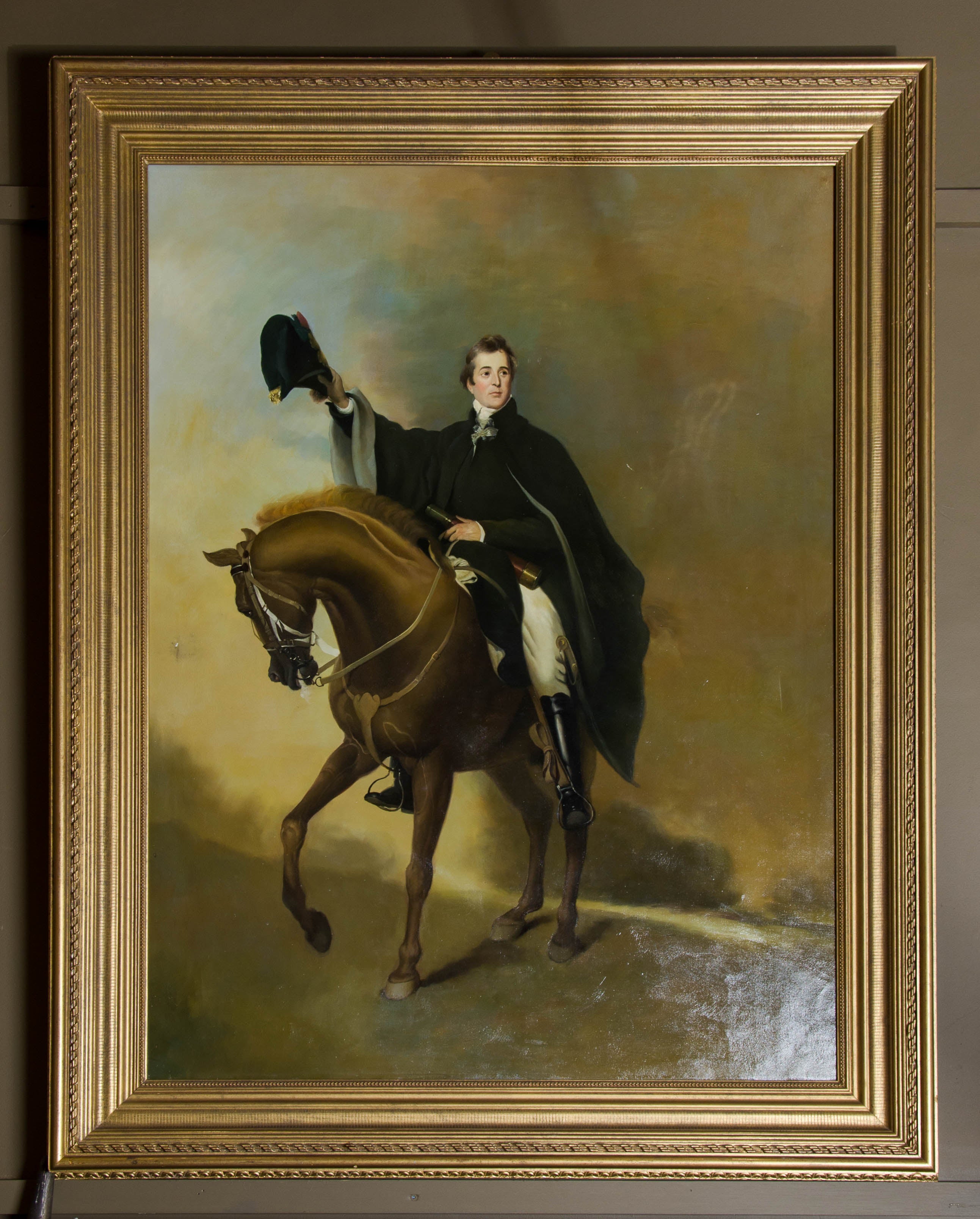 Portrait of the Duke of Wellington at Waterloo