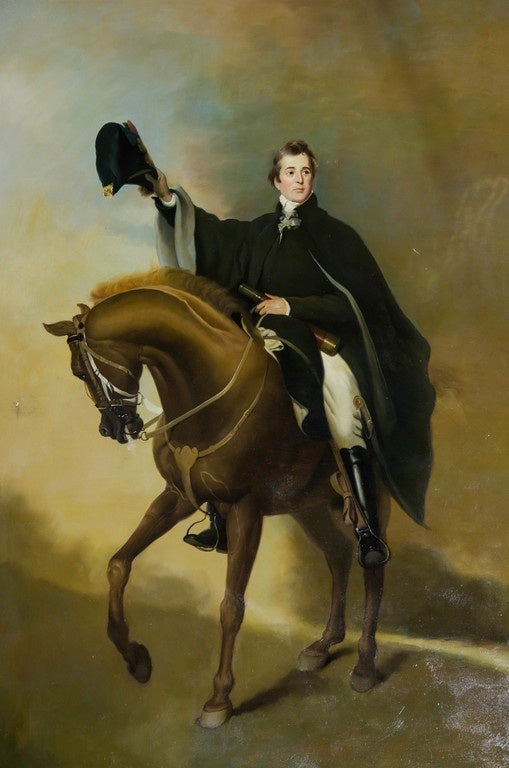 Portrait of the Duke of Wellington at Waterloo