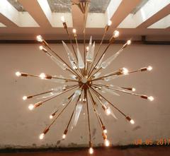 Sputnik Murano Glass Chandelier