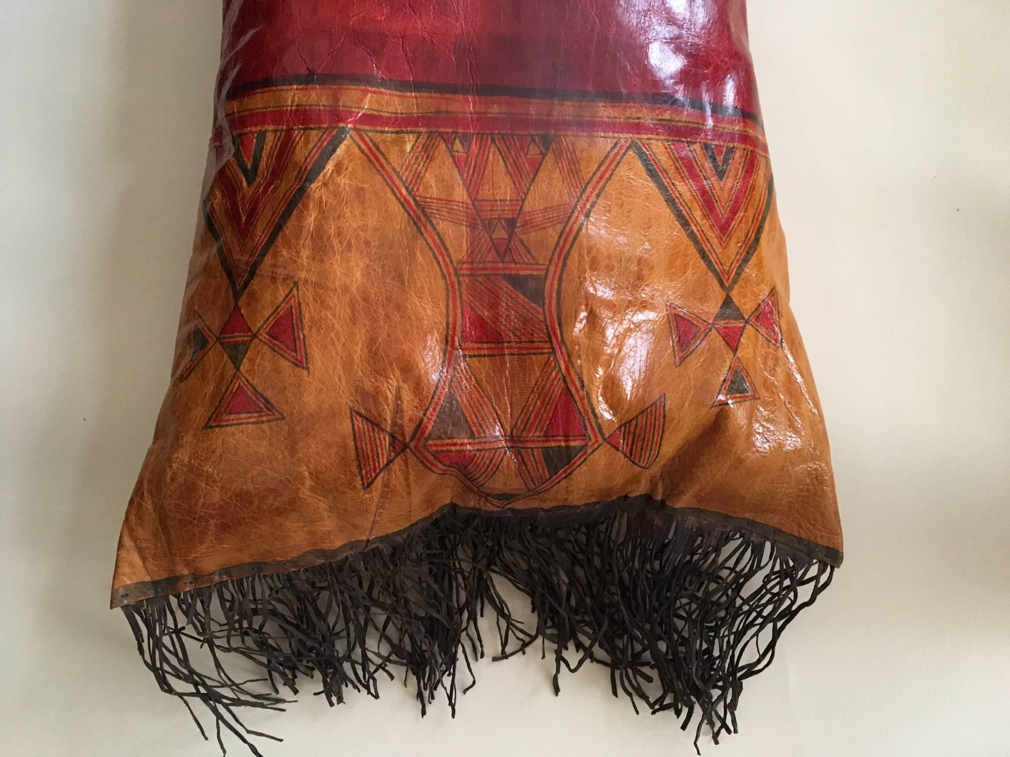 Two Old African Tuareg Pillow Sahara Niger West Africa For Sale 2