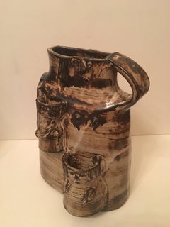 Zoomorphic Vase by French Artist Jacques Pouchain, circa 1960