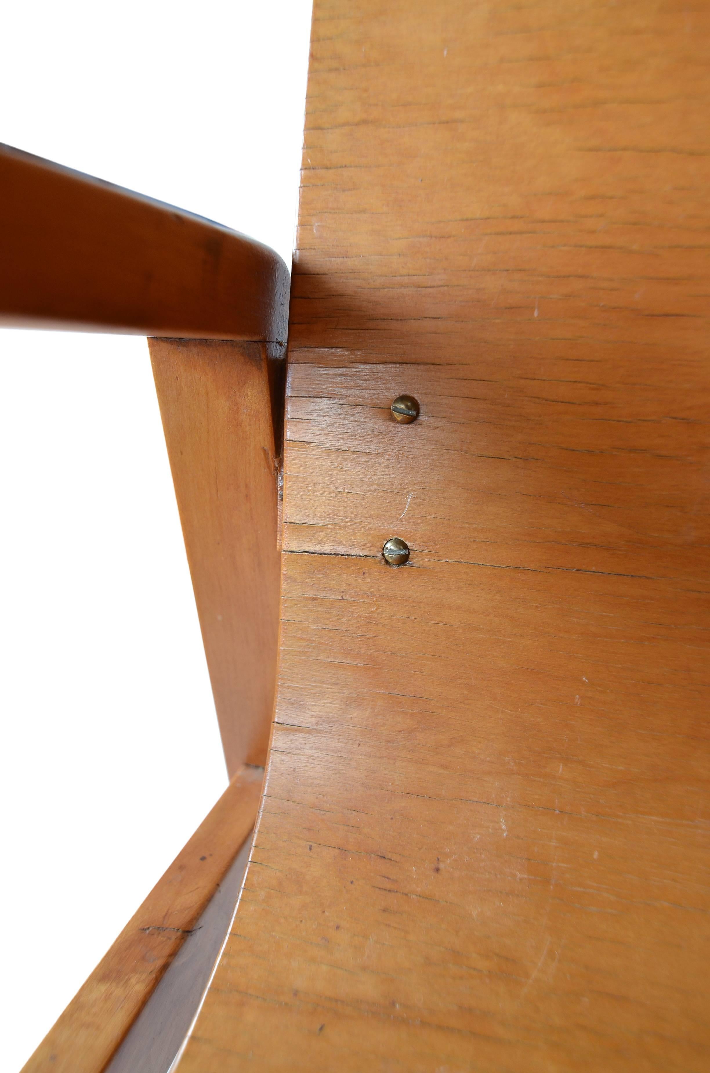 Birch Alvar Aalto Hallway Chair No.403 for Finmar
