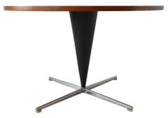 Unusual Verner Panton Cone Table in Rosewood