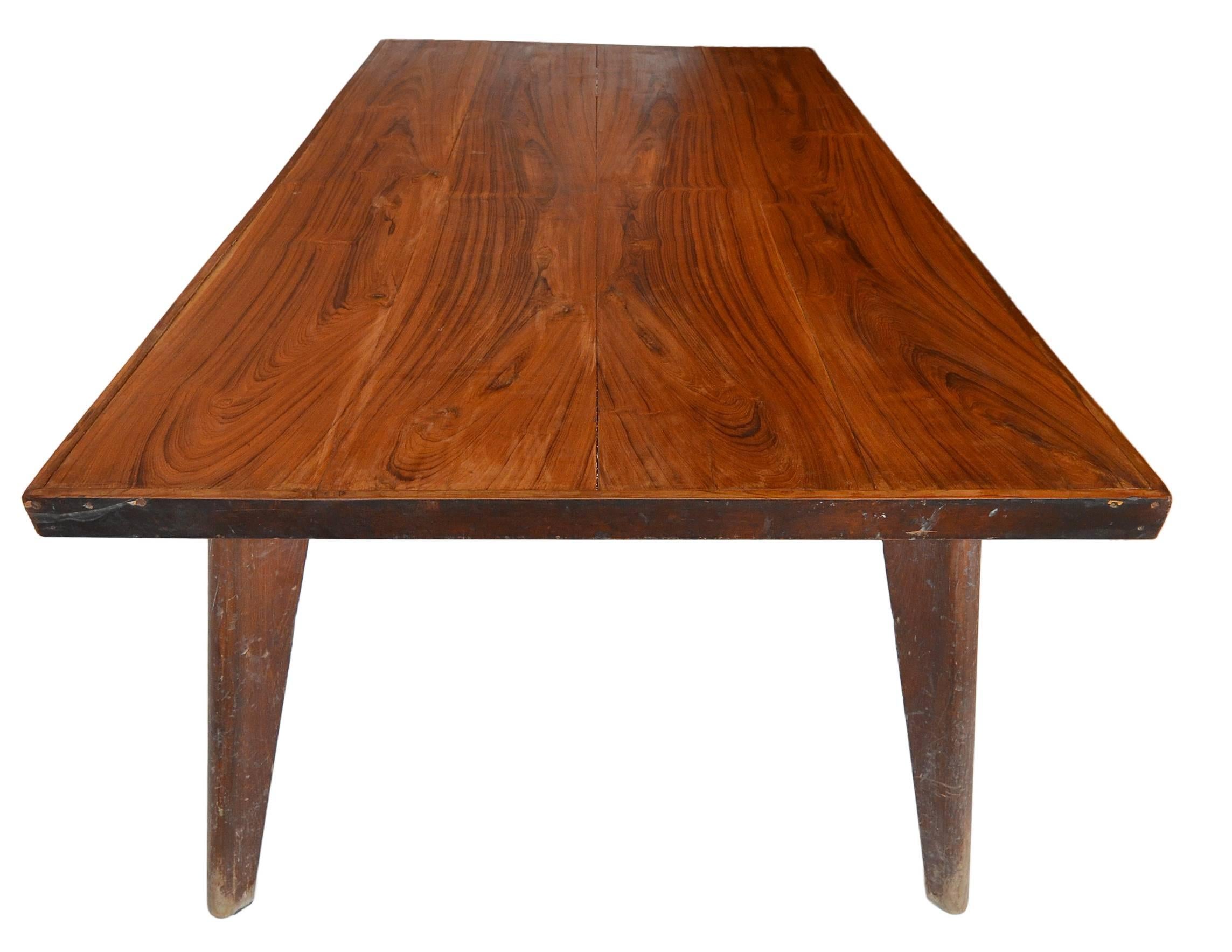 Indian  Pierre Jeanneret PJ-TA-01 Table for Chandigarh, circa 1960