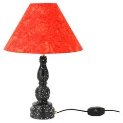Lampe de table Huit de Kollage (noir - épice orange)