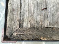 18th Century Cathedral Door Coffee Table