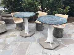 French Faux Bois Tables