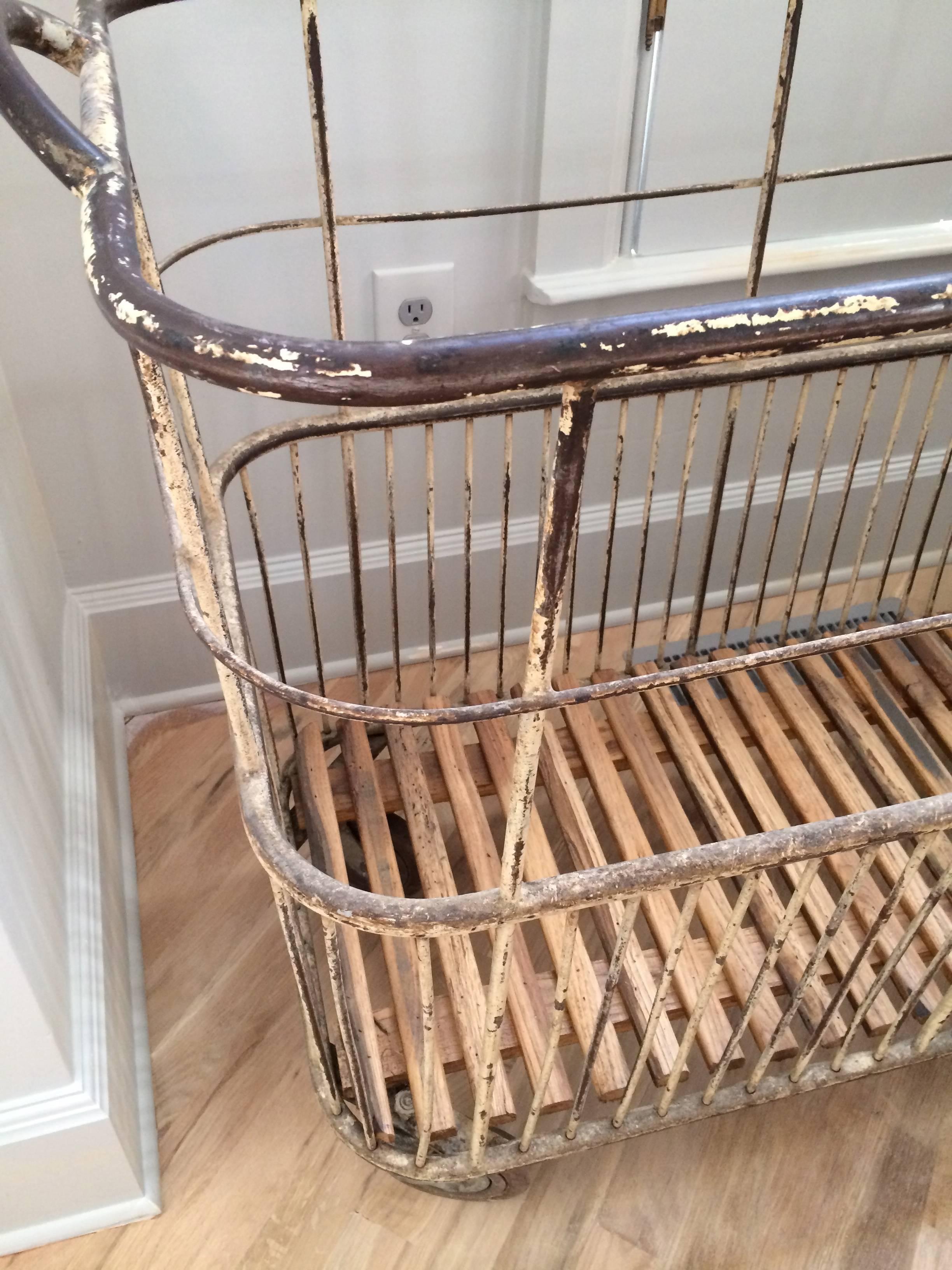 Early 20th Century 1930s French Baguette Trolley