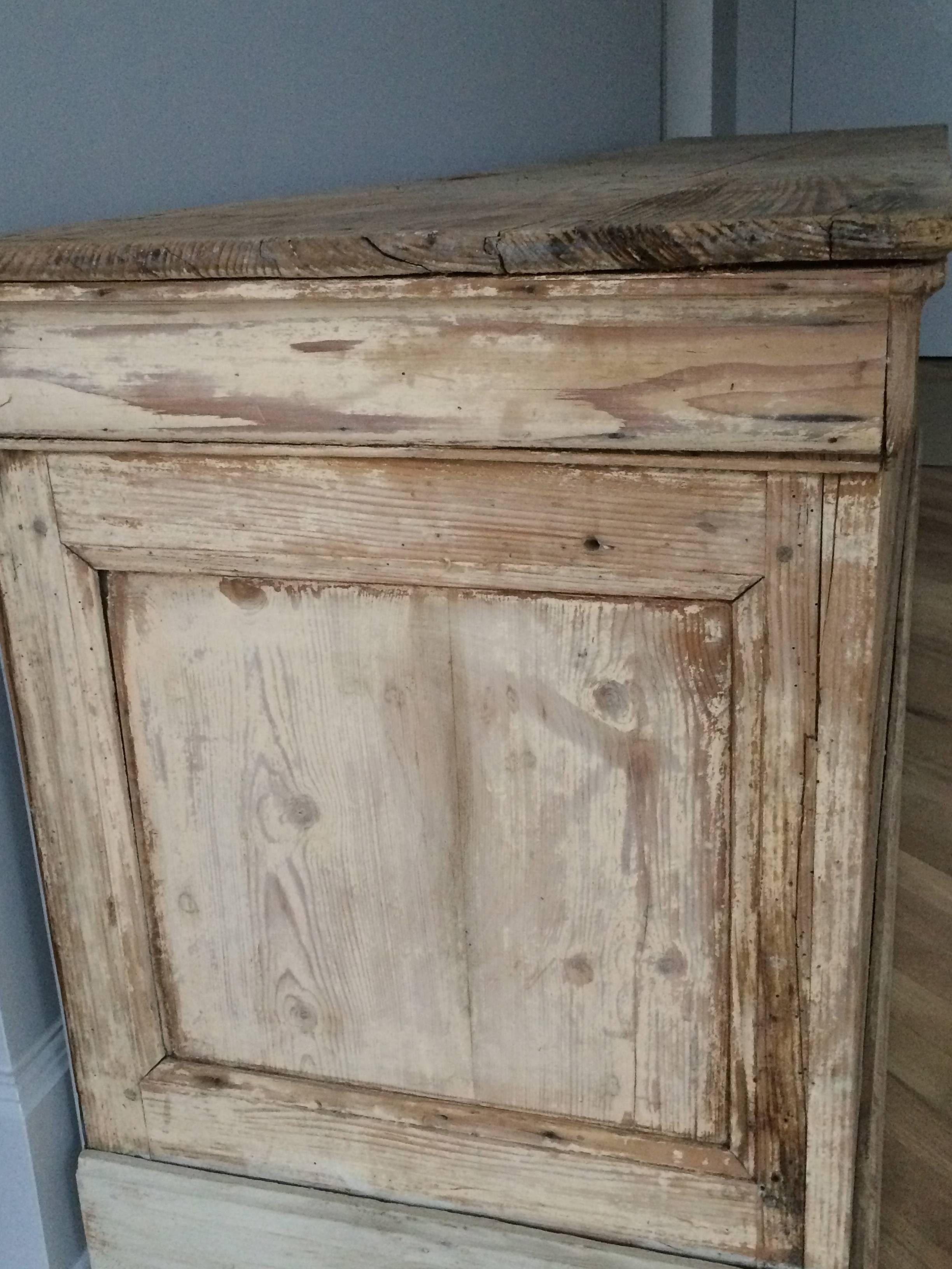 19th Century French Oak Shop Counter 5