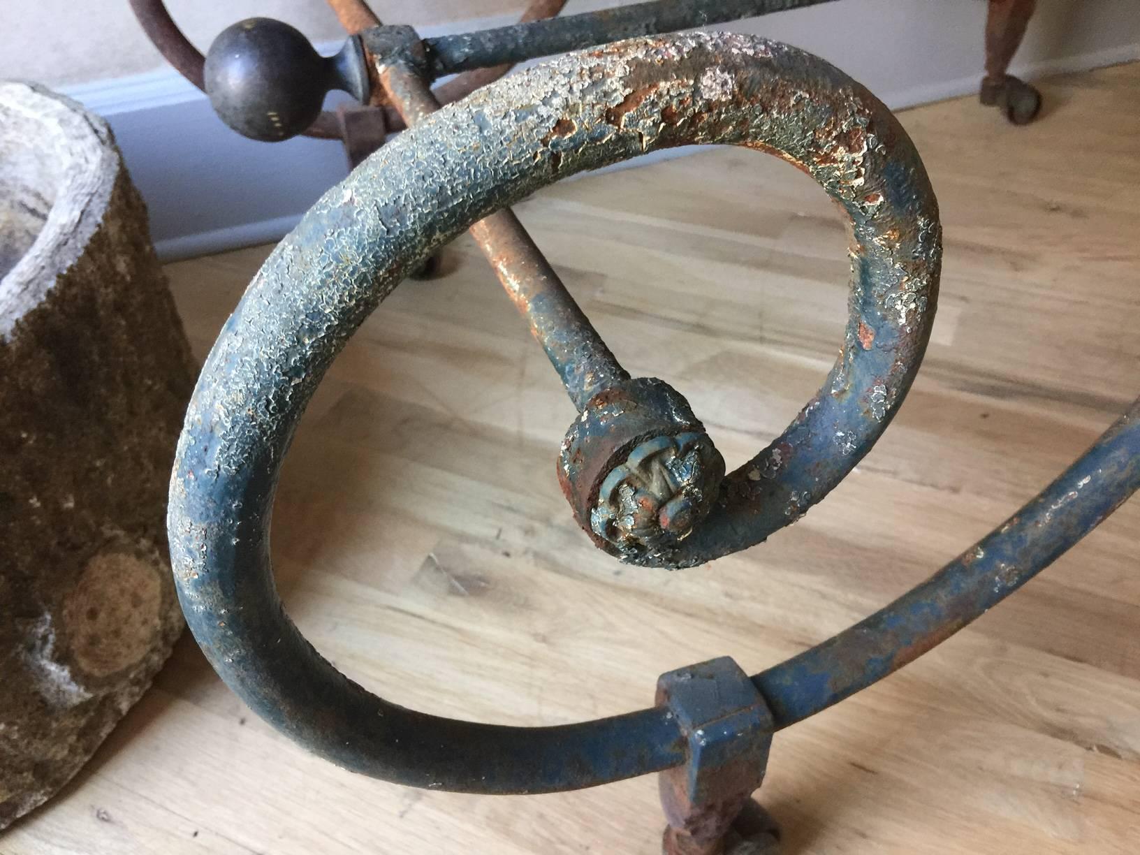 Antique French Black Marble Butchers Display Table In Good Condition In Nashville, TN