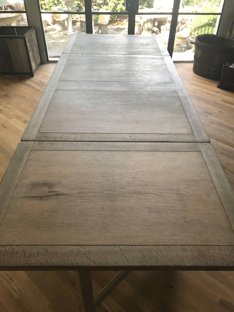 Swedish Bleached Oak Dining Table At 1stdibs Swedish Bleached Oak Dining Table For 6