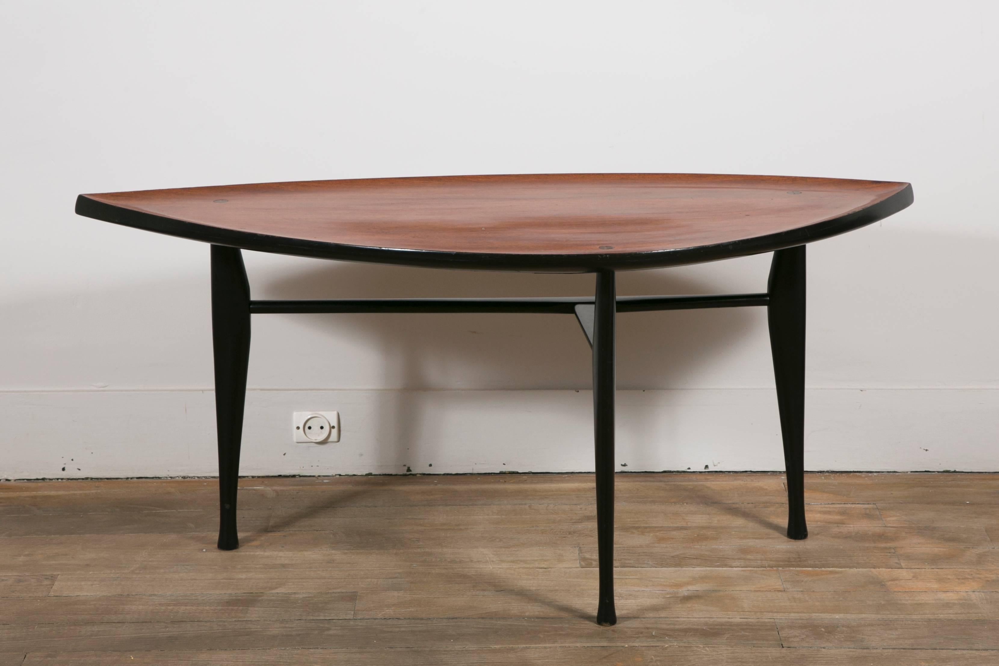 Mid-Century Modern 'Leaf' Occasional Table by Yngve Ekstrom