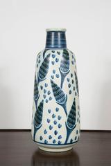 Attractive Soholm Ceramic Vase, Denmark, 1950