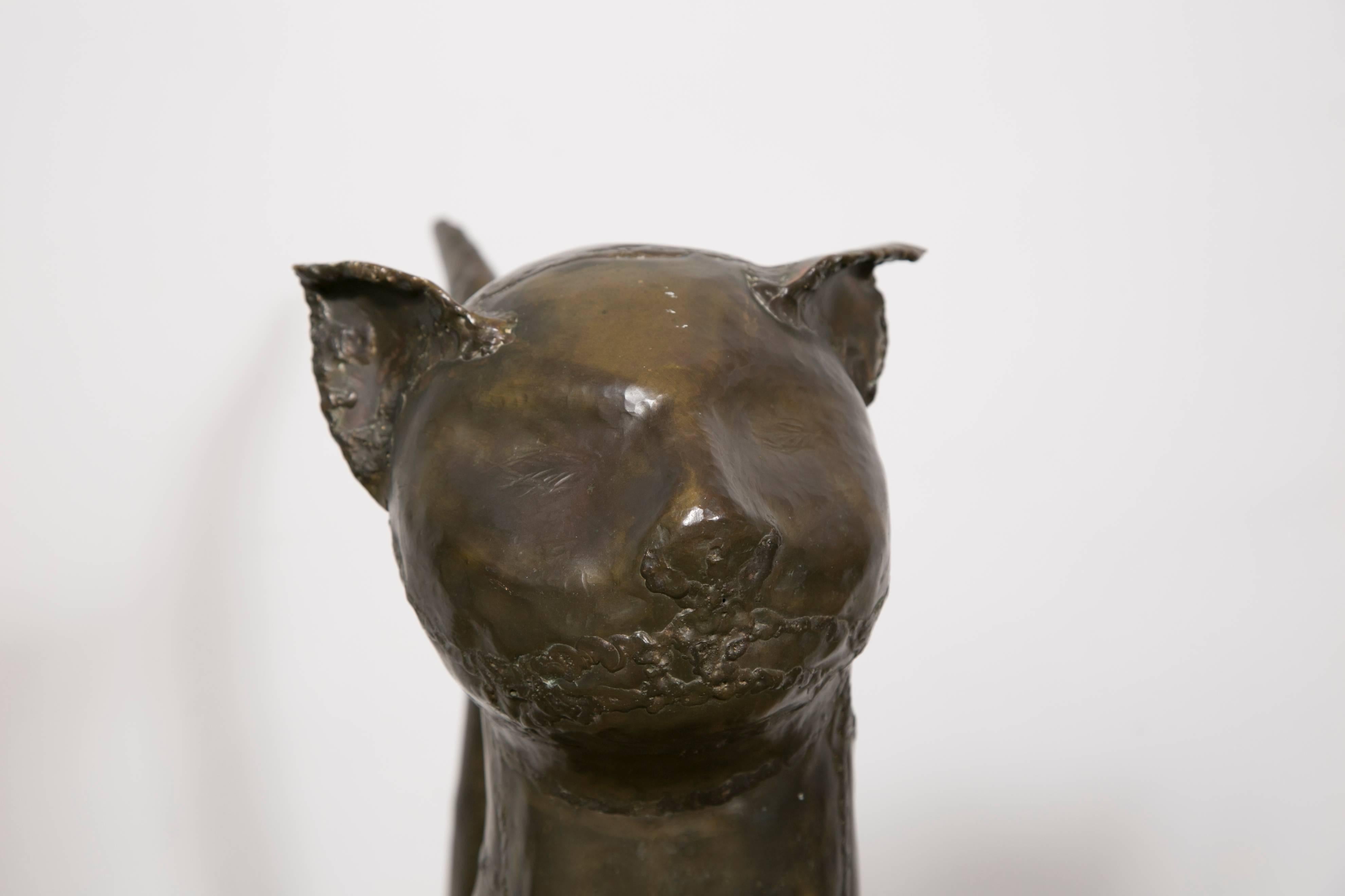 Elegant Pair of Egyptian Style Cats, 1960 2