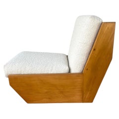Ein Paar „Pine Slipper“-Stühle, René Martin, Méribel, Frankreich, um 1955.