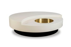 TGR Revolving Coffee Table Designed by Willy Rizzo