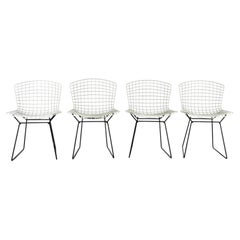 Set of 4 chair model 420 by Harry Bertoia for Knoll - 1950s