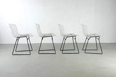 Set of 4 chair model 420 by Harry Bertoia for Knoll - 1950s